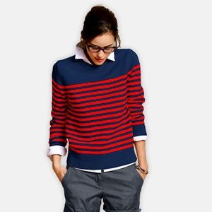 J CREW PULLOVER SWEATER LONG SLEEVES CREWNECKLINE